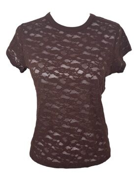 aerie lace baby tee!